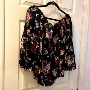 Charlotte Russe Off the ShoulderTop